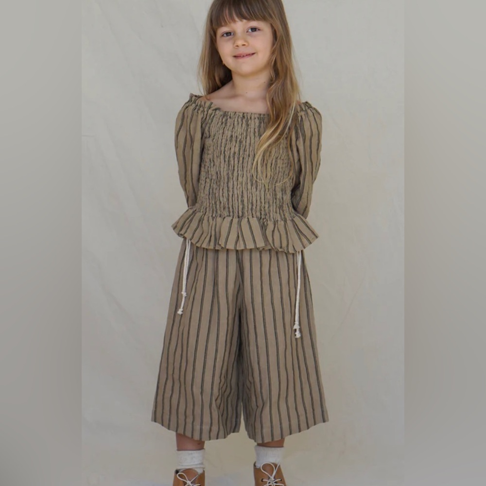 NWOT  House of Paloma Lois Blouse 4/5 - Culottes also available